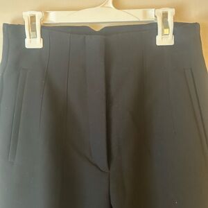 Zara Black high waisted work pants